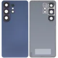 Back Cover Glass With Camera Lens For Samsung Galaxy S26 Ultra (Aftermarket Plus) (Cobalt Violet)