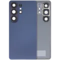 Back Cover Glass With Camera Lens For Samsung Galaxy S26 Ultra (Aftermarket Plus) (Cobalt Violet)