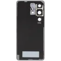 Back Cover Glass With Camera Lens For Samsung Galaxy S26 Ultra (Aftermarket Plus) (Black)