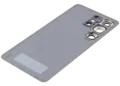 Back Cover Glass With Camera Lens For Samsung Galaxy S26 Ultra (Aftermarket Plus) (White)
