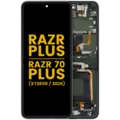 OLED Assembly With Frame For Motorola Razr Plus / Razr 70 Plus (XT2659 / 2026) (Refurbished) (Mountain View)