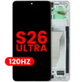 OLED Assembly With Frame For Samsung Galaxy S26 Ultra 5G (US & International Version) (Aftermarket Plus) (120Hz) (White)
