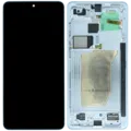 OLED Assembly With Frame For Samsung Galaxy S26 Ultra 5G (US & International Version) (Aftermarket Plus) (120Hz) (Sky Blue)
