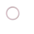 Back Camera Bezel Ring Only For iPhone 17e (Soft Pink) (10 Pack)