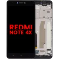 LCD Assembly With Frame For Xiaomi Redmi Note 4x (Aftermarket Plus) (Black)
