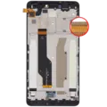 LCD Assembly With Frame For Xiaomi Redmi Note 4x (Aftermarket Plus) (Black)