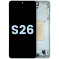 OLED Assembly With Frame For Samsung Galaxy S26 5G (Service Pack) (White)