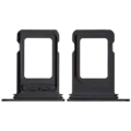 Dual Sim Card Tray For iPhone 16e / 17e (Black)