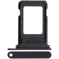 Dual Sim Card Tray For iPhone 16e / 17e (Black)