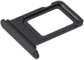 Dual Sim Card Tray For iPhone 16e / 17e (Black)