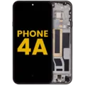 OLED Assembly With Frame For Nothing Phone (4a) (Refurbished) (Black)