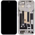 OLED Assembly With Frame For Nothing Phone (4a) (Refurbished) (White)