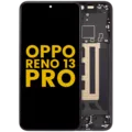 OLED Assembly With Frame For Oppo Reno 13 Pro (Refurbished) (Graphite Grey)