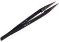 TW32 Black Flat Tip ESD-Safe Ceramic Tweezer (2UUL)