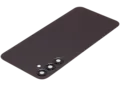 Back Cover With Camera Lens For Samsung Galaxy A24 4G (A245 / 2023)(No Logo) (Aftermarket Plus) (Dark red)