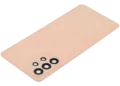 Back Cover With Camera Lens For Samsung Galaxy A33 5G (A336 / 2022) (No Logo) (Aftermarket Plus) (Peach)