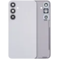 Back Cover Glass With Camera Lens For Samsung Galaxy A35 5G (A356 / 2024 (No Logo) (Aftermarket Plus) (Iceblue)