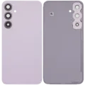 Back Cover Glass With Camera Lens For Samsung Galaxy A35 5G (A356 / 2024 (No Logo) (Aftermarket Plus) (Lilac)