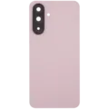 Back Cover Glass With Camera Lens For Samsung Galaxy A56 5G (A566 / 2025) (No Logo) (Aftermarket Plus) (Pink)
