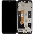 LCD Assembly With Frame For Realme 11 5G / 11 X (Refurbished) (All Colors)
