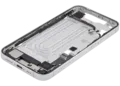 Mid-Frame Housing W/ Charging Port Flex & Small Parts For iPhone 16e / 17e (EU / Global Version) (Used OEM Pull: Grade B) (White)