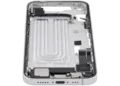 Mid-Frame Housing W/ Charging Port Flex & Small Parts For iPhone 16e / 17e (EU / Global Version) (Used OEM Pull: Grade B) (White)