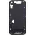 Mid-Frame Housing W/ Charging Port Flex & Small Parts For iPhone 16e / 17e (EU / Global Version) (Used OEM Pull: Grade C) (Black)