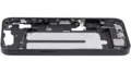 Mid-Frame Housing W/ Charging Port Flex & Small Parts For iPhone 16e / 17e (EU / Global Version) (Used OEM Pull: Grade C) (Black)