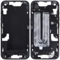 Mid-Frame Housing W/ Small Parts For iPhone 16e / 17e (EU / Global Version) (Used OEM Pull: Grade B) (Black)