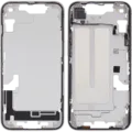 Mid-Frame Housing W/ Small Parts For iPhone 16e / 17e (EU / Global Version) (Used OEM Pull: Grade C) (White)