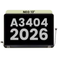 Complete LCD Display Assembly For MacBook Neo 13" A3404 (2026) (Used OEM Pull: Grade A) (Citrus)