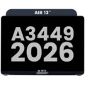 Complete LCD Display Assembly For MacBook Air 13" A3449 (2026) (Used OEM Pull: Grade A) (Midnight)