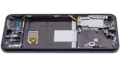 OLED Assembly With Frame For Samsung Galaxy S22 5G (US & International) (Aftermarket Plus) (Phantom Black)