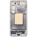 OLED Assembly With Frame For Samsung Galaxy S24 5G (US & International Version) (Aftermarket Plus) (Marble Grey)