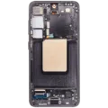 OLED Assembly With Frame For Samsung Galaxy S24 5G (US & International Version) (Aftermarket Plus) (Onyx Black)