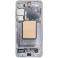 OLED Assembly With Frame For Samsung Galaxy S24 5G (US & International Version) (Aftermarket Plus) (Sapphire Blue)