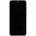 OLED Assembly With Frame For Samsung Galaxy S25 5G (US & International) (Aftermarket Plus) (Silver Shadow)