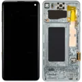 OLED Assembly With Frame For Samsung Galaxy S10 (Aftermarket Plus) (Prism Green)