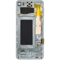 OLED Assembly With Frame For Samsung Galaxy S10 (Aftermarket Plus) (Prism Green)