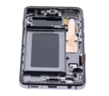 OLED Assembly With Frame For Samsung Galaxy S10 (Aftermarket Plus) (Prism / Ceramic Black)
