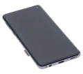 OLED Assembly With Frame For Samsung Galaxy S10 (Aftermarket Plus) (Prism / Ceramic Black)