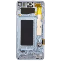 OLED Assembly With Frame For Samsung Galaxy S10 (Aftermarket Plus) (Prism Blue)