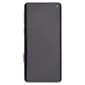 OLED Assembly With Frame For Samsung Galaxy S10 (Aftermarket Plus) (Prism White)