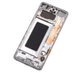 OLED Assembly With Frame For Samsung Galaxy S10 (Aftermarket Plus) (Prism White)