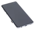 OLED Assembly With Frame For Samsung Galaxy S10 Plus (Aftermarket Plus) (Prism / Ceramic Black)