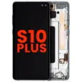 OLED Assembly With Frame For Samsung Galaxy S10 Plus (Aftermarket Plus) (Prism Green)