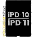 LCD For iPad 10 (2022) / iPad 11 (2025) (WiFi / Cellular) (Used OEM Pull: Grade B) (All Colors)