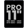 LCD Assembly With Digitizer For iPad Pro 11" 3rd Gen (2021) / Pro 11" 4th Gen (2022) (Used OEM Pull: Grade B) (All Colors)