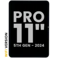 OLED Assembly With Digitizer For iPad Pro 11" 5th Gen (2024) (WiFi Version Only) ((Used OEM Pull: Grade B) (All Colors)