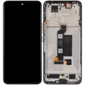 OLED Assembly With Frame For Honor 200 (Refurbished) (Black)